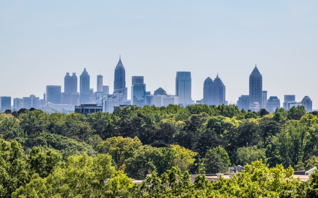 Atlanta Georgia Business Skyline