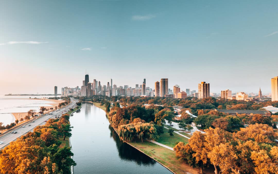 Chicago Illinois skyline