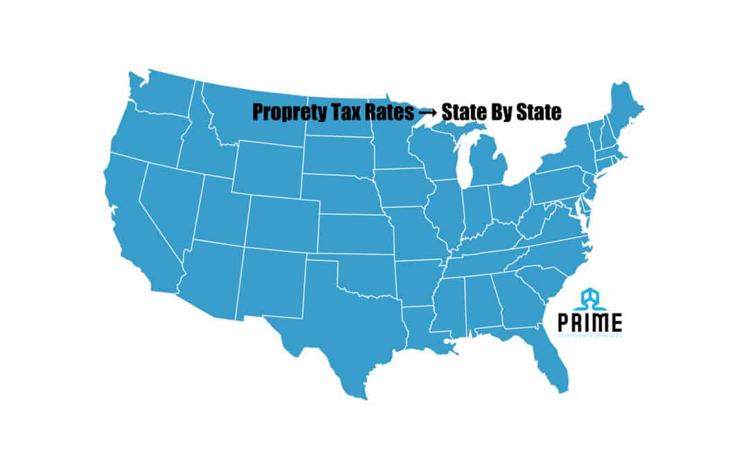 US State Map_Tax Rates
