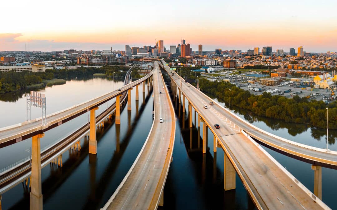 Baltimore Maryland Business Skyline