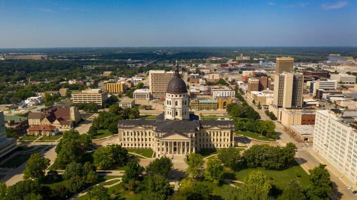Kansas Business Skyline Topeka
